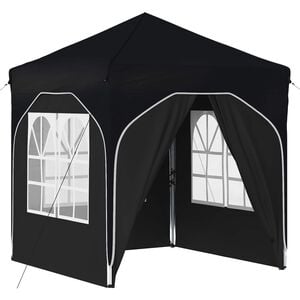vidaXL Namiot imprezowy rozkładany 192 x 192 x 245 cm Antracyt