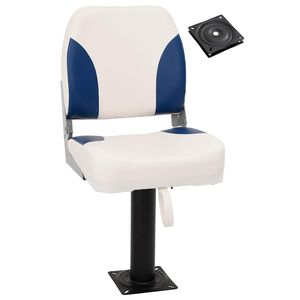vidaXL Fotel do łodzi z obrotową o 360&deg; podstawą