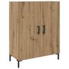 vidaXL Highboard Montowane na ścianie dąb artisan 69,5 x 34 x 180 cm