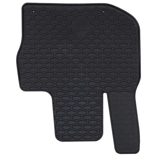 vidaXL Mata samochodowa 4 pcs Czarny odpowiedni do BMW X3, X4 4D Aft