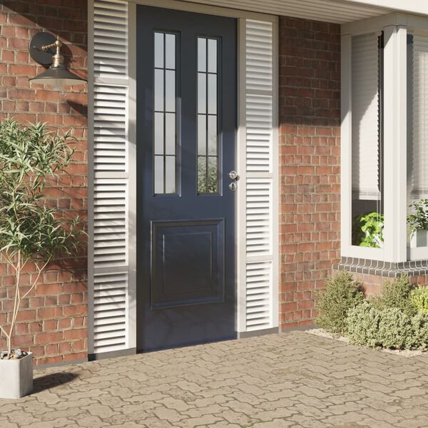 vidaXL Folia okienna, matowa, wz&oacute;r w paski, 90x500 cm, PVC