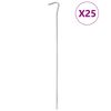 vidaXL Śledzie do namiotu, 25 szt., 30 cm, &Oslash;5 mm, stal galwanizowana