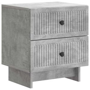 vidaXL Szafka Nocna z szufladą Betonowy szary 43 x 34,5 x 47,5 cm