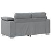 vidaXL Sofa Jasnoszary