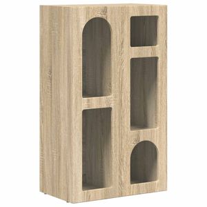 vidaXL Bufet Dąb Sonoma 59 x 35 x 100,5 cm Materiał drewnopochodny