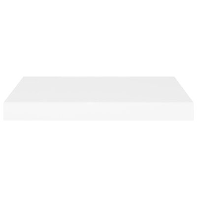 vidaXL Półki ścienne, 2 szt., białe, 50x23x3,8 cm, MDF