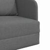 vidaXL Sofa Bed 60cm Ciemnoszary tkanina