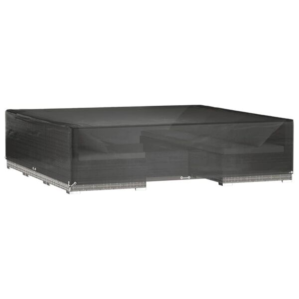 vidaXL Pokrowiec na meble ogrodowe, 16 oczek, 240x240x55 cm, kwadrat