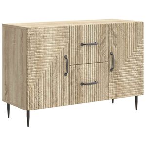 vidaXL Bufet dąb Sonoma 89 x 34,5 x 60 cm Drewno inżynieryjne