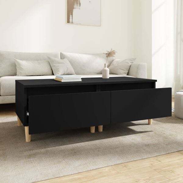 vidaXL Stoliki boczne, 2 szt., czarne, 50x46x35 cm