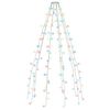 vidaXL Siatka lampek choinkowych, 150 kolorowych diod LED, 150 cm
