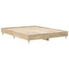 vidaXL Ramka ł&oacute;żka Sonoma 152 x 203 cm Drewno inżynieryjne