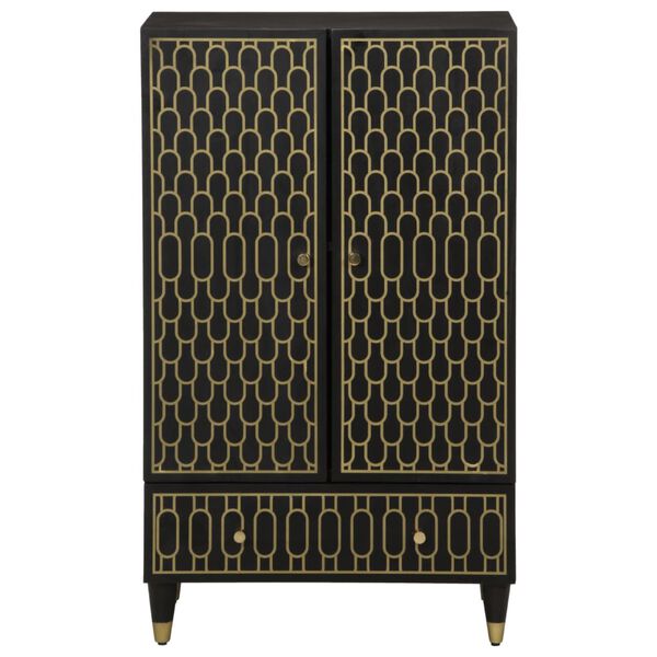 vidaXL Komoda, 60x33x100 cm, lite drewno mango