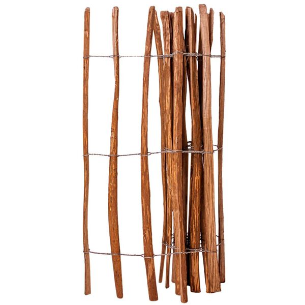 vidaXL Ogrodzenie z leszczyny, 120x250 cm