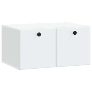 vidaXL Szafka RTV montowana na ścianie 59,5 x 41 x 30 cm Biały