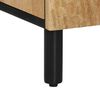 vidaXL Szafka, 90x33x75 cm, lite drewno mango