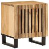 vidaXL Szafka nocna, 40x34x46 cm, lite surowe drewno mango
