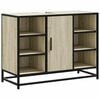 vidaXL Szafka pod umywalkę łazienkową Sonoma Oak 80x33x60 cm Drewno klejone