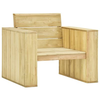 vidaXL Krzesła ogrodowe z poduszkami w czerwoną kratę, 2 szt., drewno