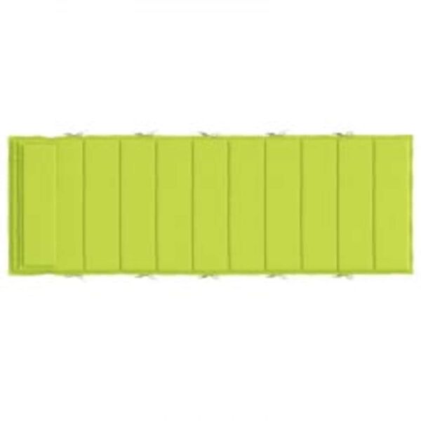 vidaXL Poduszka na leżak słoneczny Zielony 178 x 60 x 4 cm