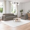 vidaXL Sofa 2 pcs Ciemnoszary
