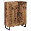 vidaXL Highboard Stare drewno 69,5 x 34 x 180 cm