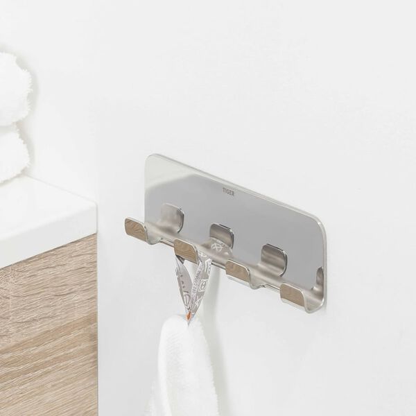 Tiger Wieszak na ręczniki Colar, chrom, 1314730346