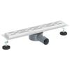 vidaXL Odpływ prysznicowy w designie liniowym z syfonem 360&deg; 50 cm
