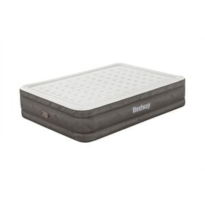 Bestway Dmuchany materac Fortech, z wbudowaną pompką, 203x152x46 cm