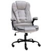 vidaXL Krzesło biurowe, jasnoszare, tapicerowane aksamitem