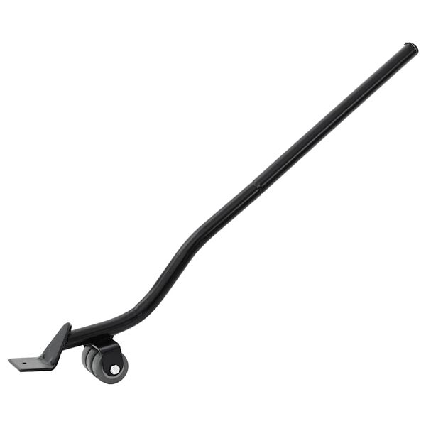 vidaXL Rolki meblowe 4 szt. z podnośnikiem czarne 13,5x13,5x4,2 cm 300 kg