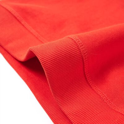 Bluza dziecięca z kapturem, czerwona, 92