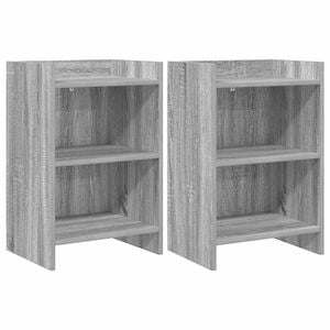 vidaXL Szafki nocne 2 pcs Szary Sonoma 40 x 30 x 60 cm
