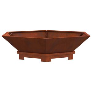 vidaXL Bowl ogniskowy Rdzawy 100 x 100 x 28 cm