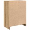 vidaXL Komoda Artisan Oak 57x34x76 cm Drewno klejone