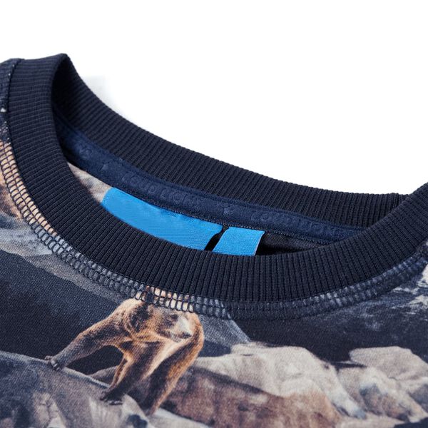 Bluza dziecięca, granatowa, 104