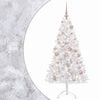 vidaXL Sztuczna choinka z bombką 210 cm 300 LED Ciepła biel