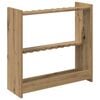 vidaXL Stojak na kij bilardowy Drewno inżynieryjne 60 x 20 x 57 cm