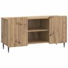 vidaXL Szafka pod telewizor 102 x 34,5 x 52 cm Dąb artisan