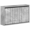 vidaXL Wisząca szafka na buty ZWOLLE 71 x 17 x 43 cm Betonowy szary