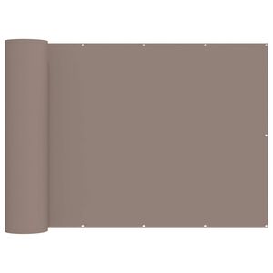vidaXL Ekran Prywatności Balkonowej 150 x 800 cm Tkanina z powłoką PU