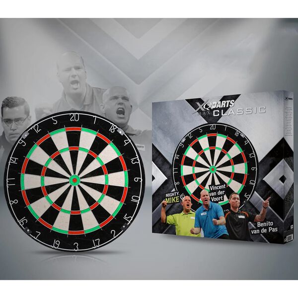 XQmax Darts Klasyczna tarcza do darta z wł&oacute;kien