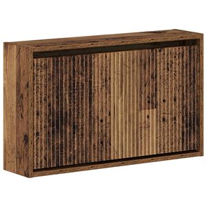 vidaXL Wisząca szafka na buty ARNHEM 71 x 17 x 43 cm Stare drewno