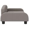 vidaXL Sofa dla dzieci, kolor taupe, 70x45x30 cm, obita tkaniną