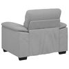 vidaXL Sofa Fotel Cloud Grey 100x81x84 cm Tkanina