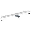 vidaXL Odpływ prysznicowy w designie liniowym z syfonem 360&deg; 100 cm