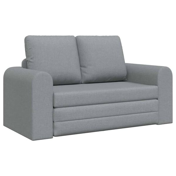vidaXL Sofa Bed Jasnoszary 148 x 71 x 83 cm tkanina