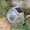 Luxform Ogrodowe lampy solarne LED, kamienie, Andes, 3 szt.