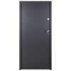 vidaXL Drzwi wejściowe, antracytowe, 90x200 cm, aluminium