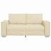 vidaXL Sofa Kremowy 180 x 78 x 84 cm tkanina